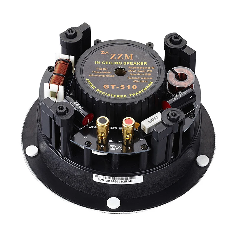 8 Ohms 35W Low impedance In ceiling speakers 1 8 Ohms 35W Low impedance In ceiling speakers 1